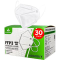 OutdoorGems FFP3 Face Masks - 7 Layer Protective Dust Masks (30 Pack)