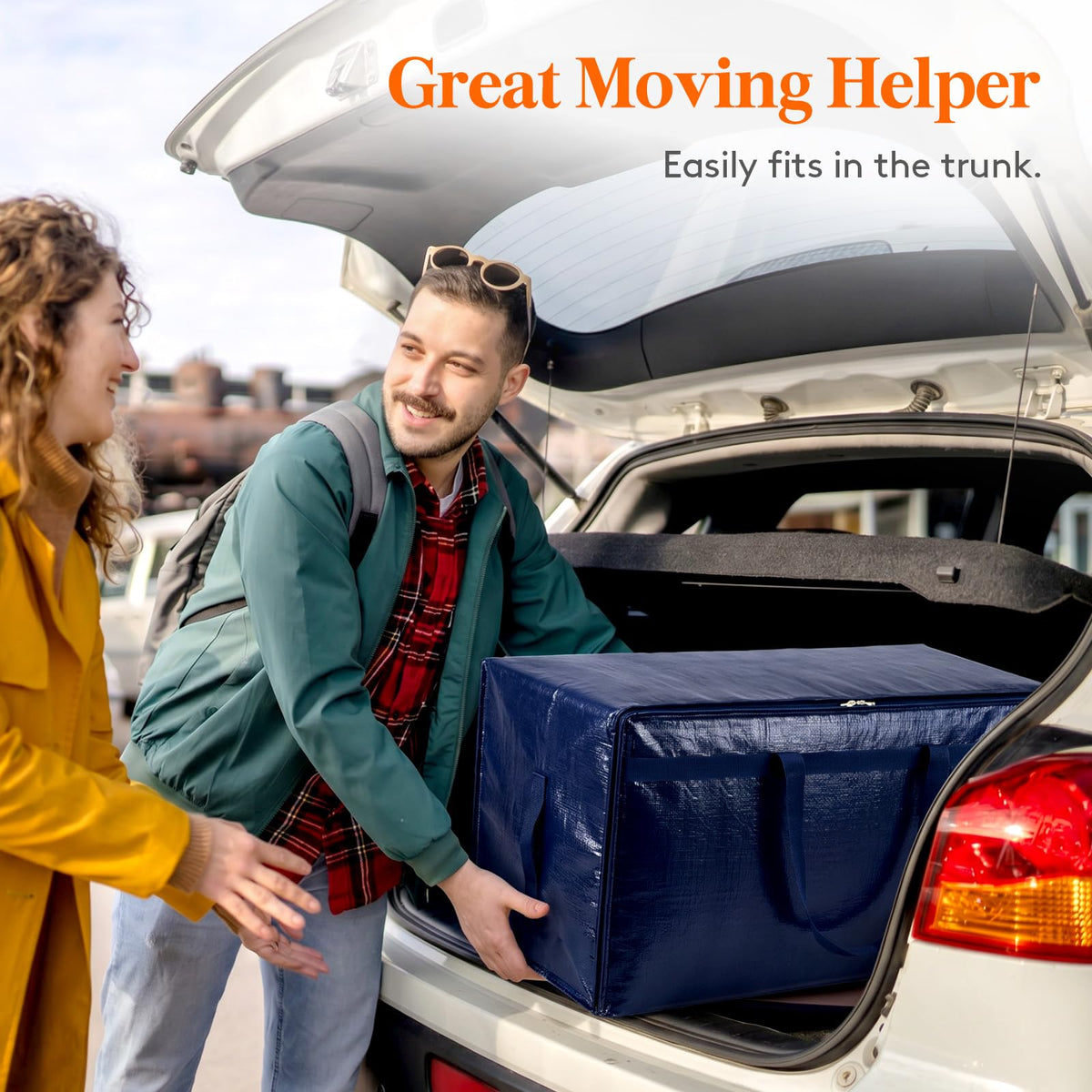 Lifewit 4 Pack Large Moving Bags with Lids and Sturdy Handles, Dark Blue - image 4