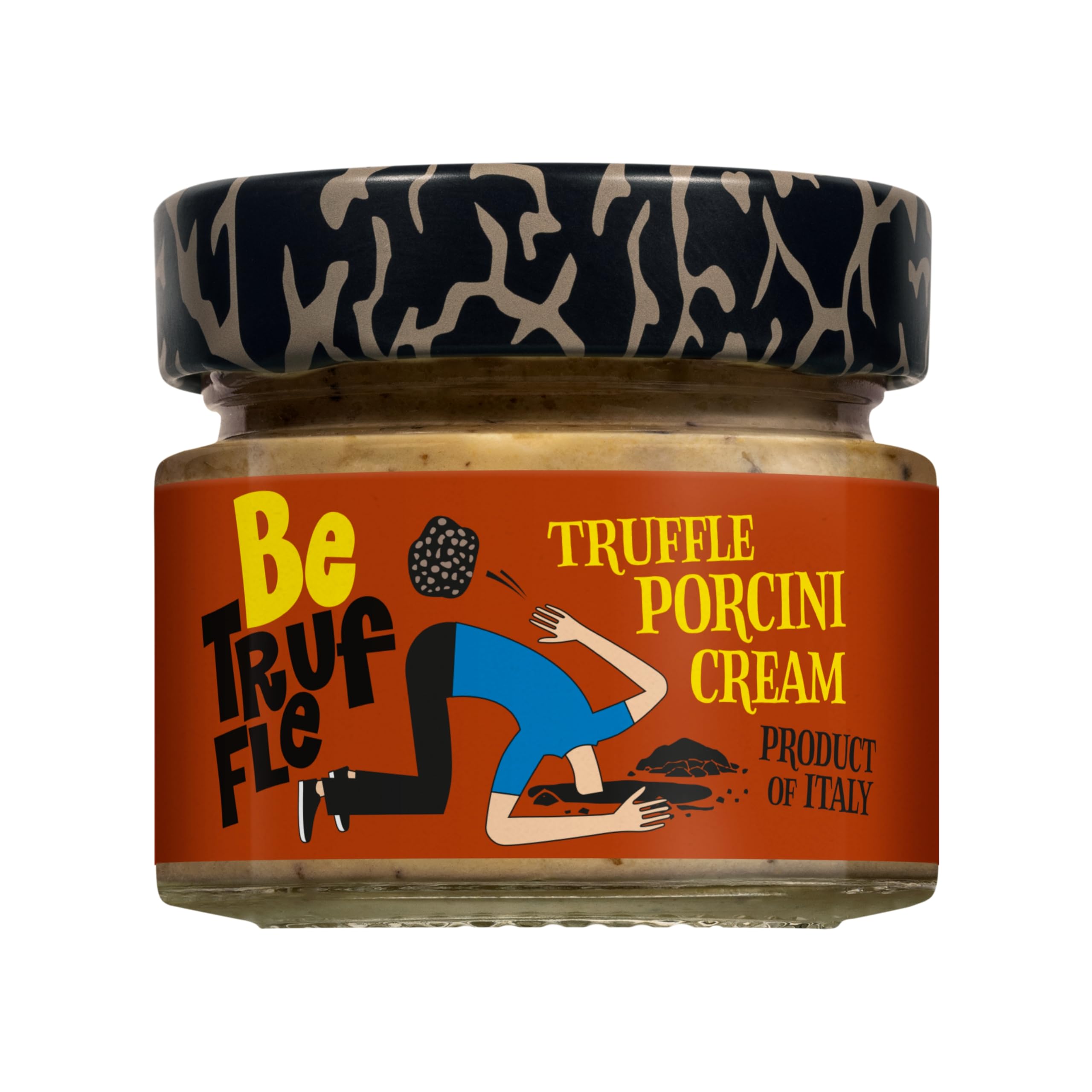 Be Truffle – Truffle Porcini Cream 80g | Italian Gourmet Mushroom Sauce