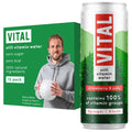 VITAL Vitamin Water - Strawberry & Yuzu Sugar-Free Drink (12 x 330ml)