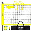 VEVOR Portable Volleyball Net System | Adjustable Height Steel Poles Set