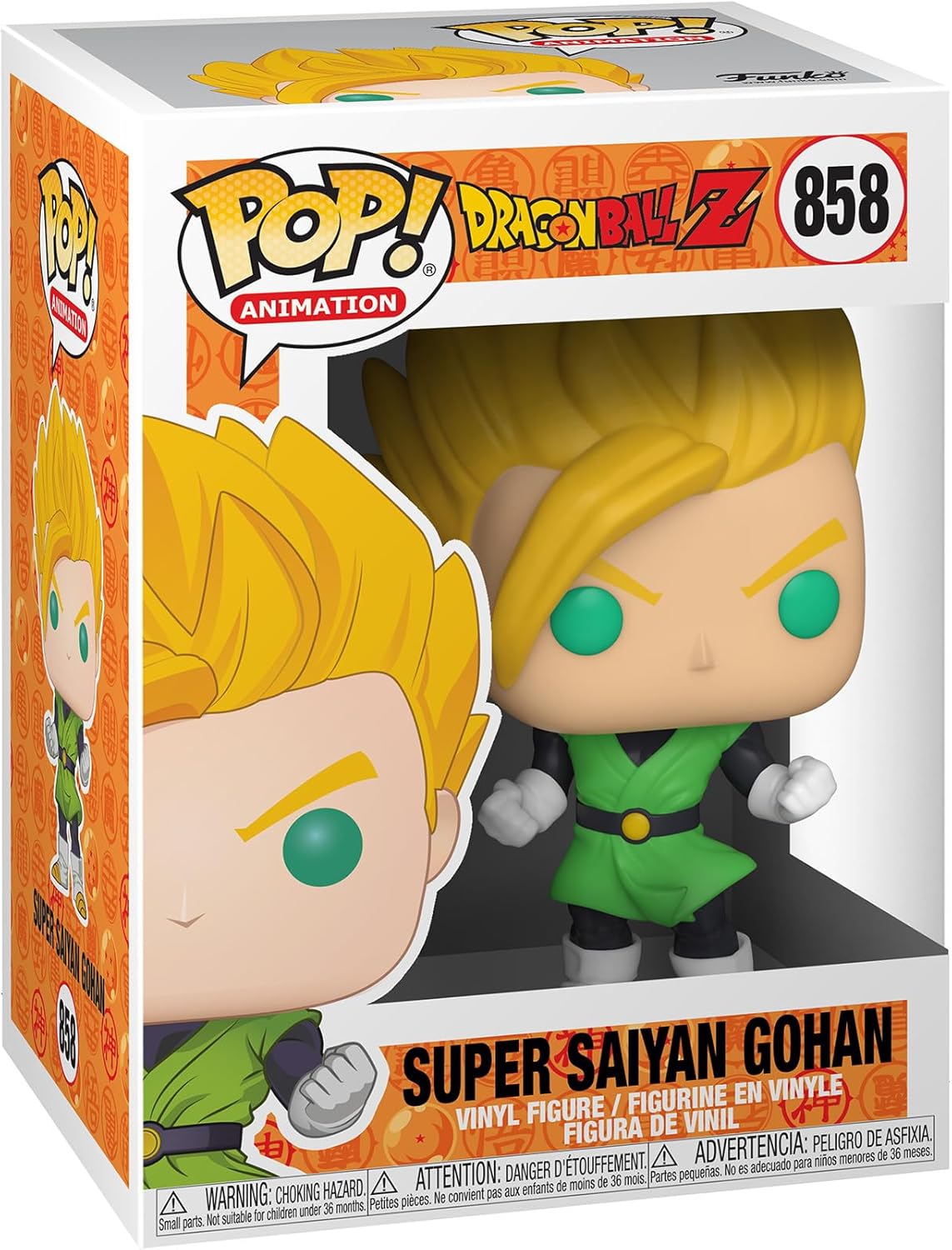 Funko Pop! Dragon Ball Z Super Saiyan Gohan 3.75" Vinyl Figure