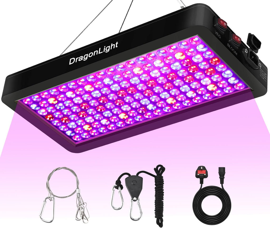 BW2000 LED Grow Lights – Full Spectrum Double Chip 400W HPS