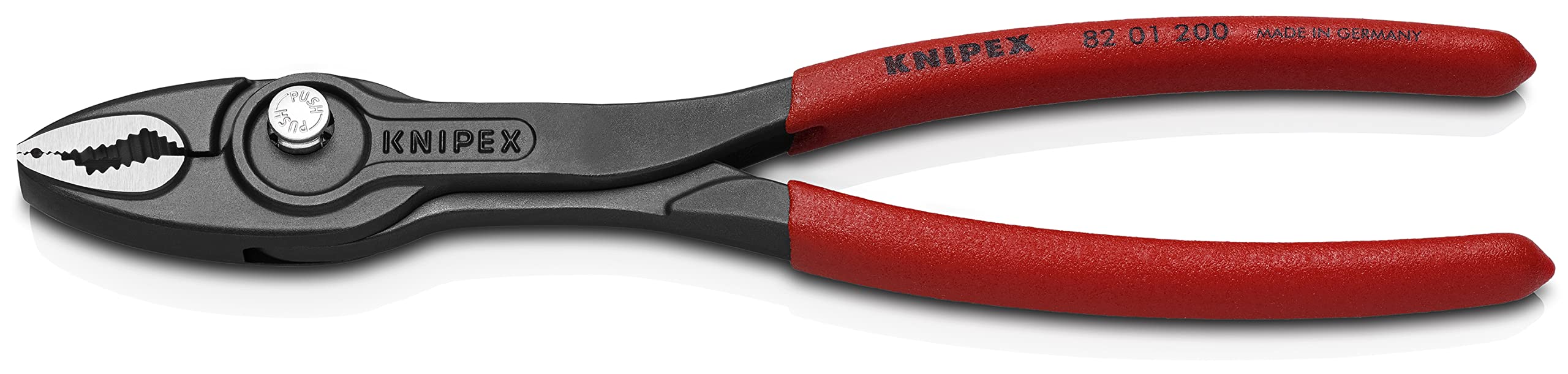 KNIPEX TwinGrip Front and Side Gripping Pliers - 200 mm (82 01 200 SB)