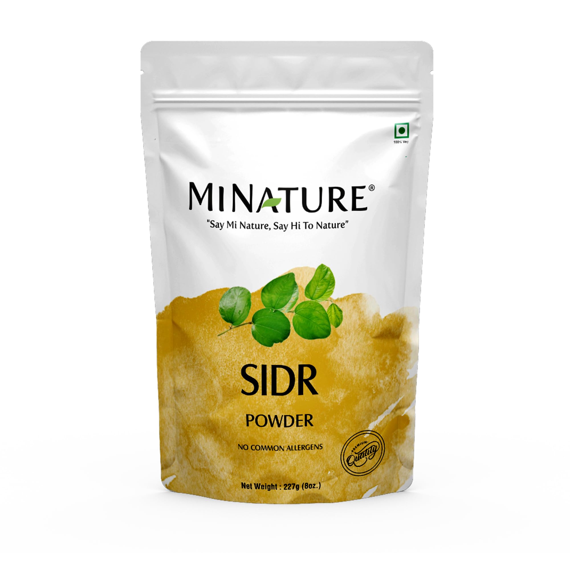 Mi Nature Sidr Leaves Powder 227g - Natural Hair Cleanser & Conditioner