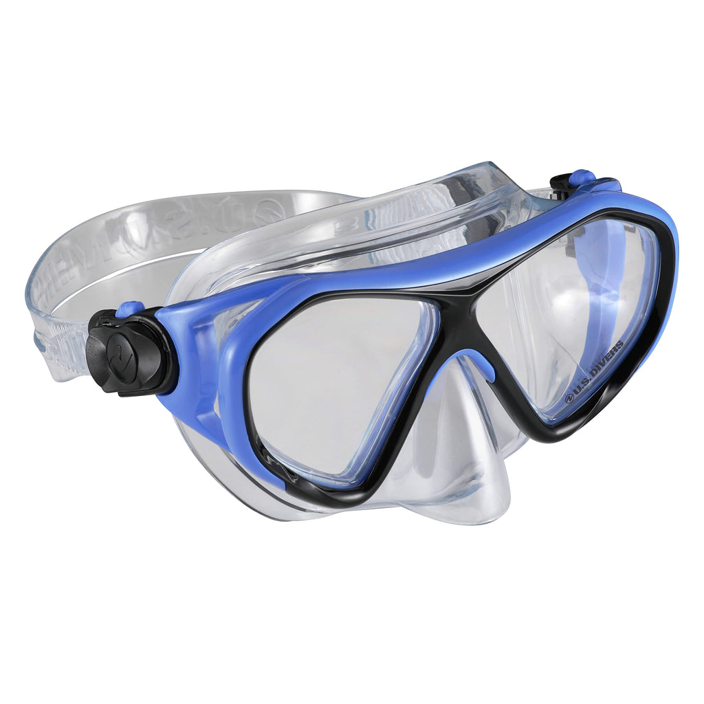 U.S. Divers Dorado II Junior Snorkel Set – Blue/Black Kids Diving Gear