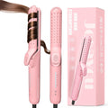 Jooayou 2-in-1 Cool Air Curling Iron & Hair Straightener – Ceramic Styler