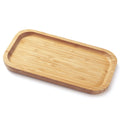Bamboo Vanity Tray – Rectangular Bathroom Countertop Organizer