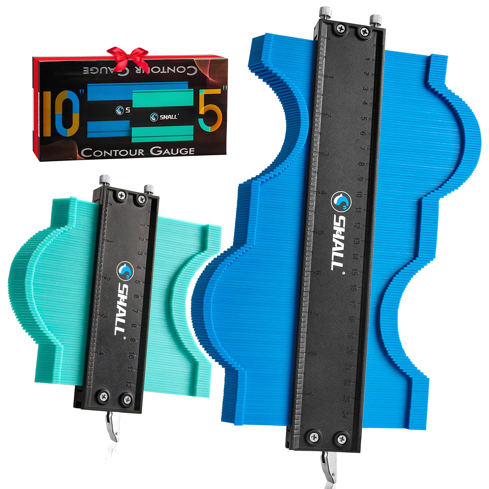 SHALL Contour Gauge with Lock | 25cm & 12.5cm Widen Shape Duplicator