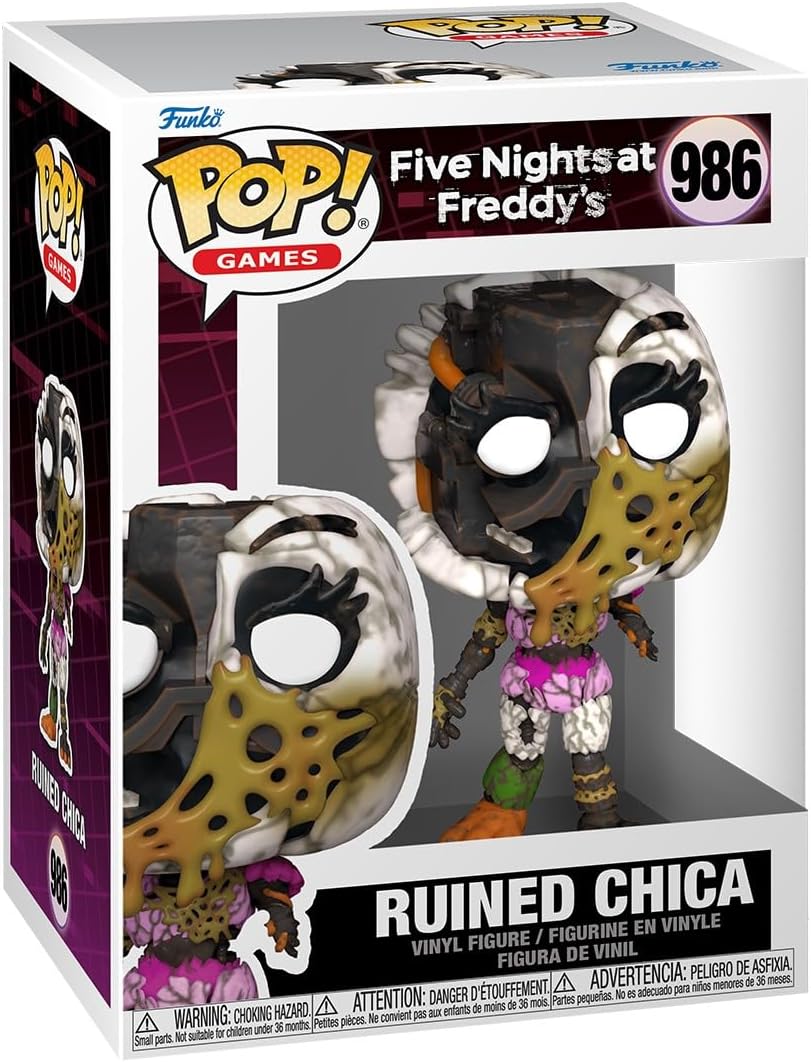 Funko Pop! Games: Five Nights At Freddy's RUIN – Chica Vinyl Figure