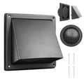 WeCooper 6 Inch Stainless Steel External Wall Vent Cover with Bird Screen