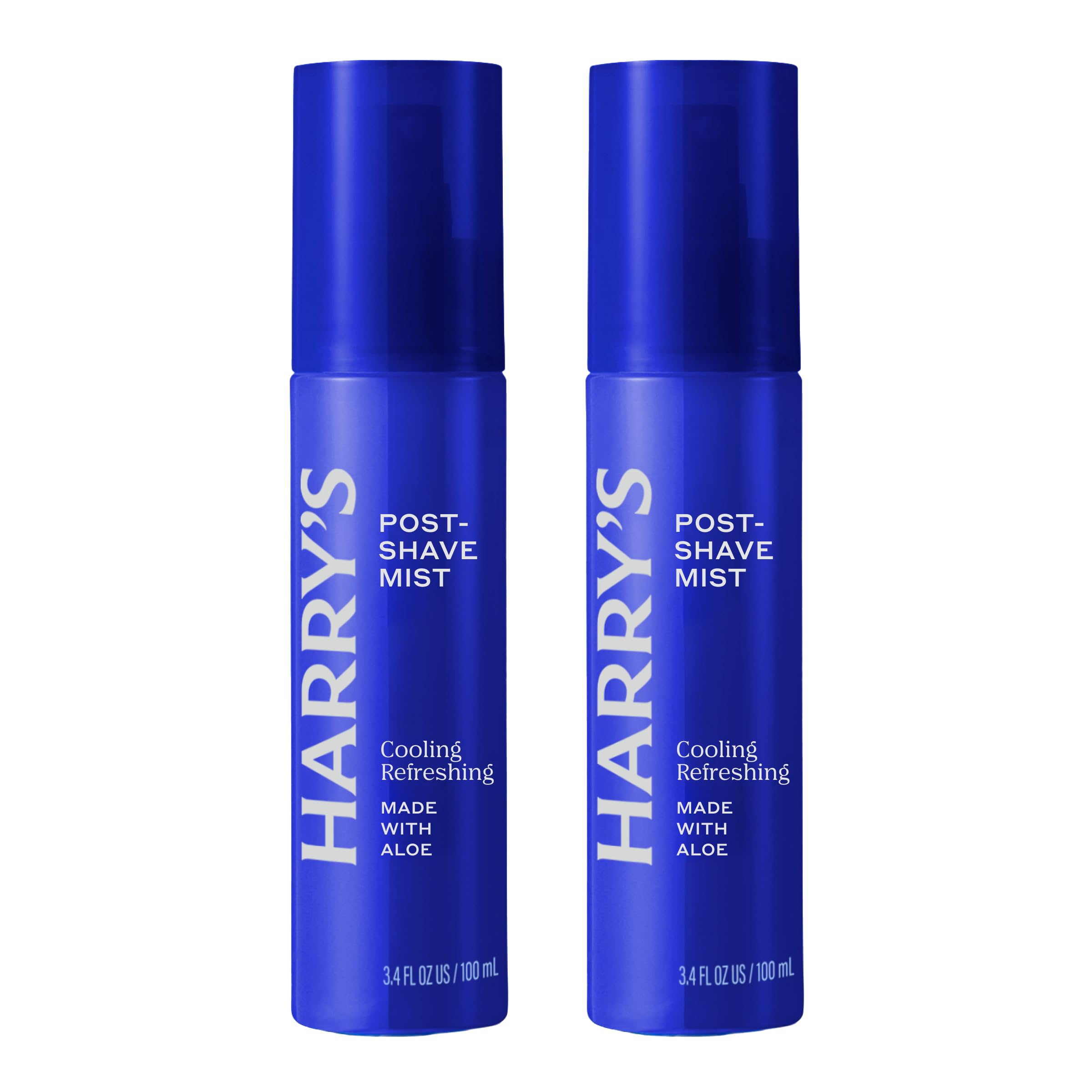 Harry's Post Shave Mist – Alcohol-Free Soothing Spray, 100ml (2 Pack)