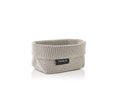Blomus TELA Crochet Storage Basket – Sand Synthetic Fibre, Medium