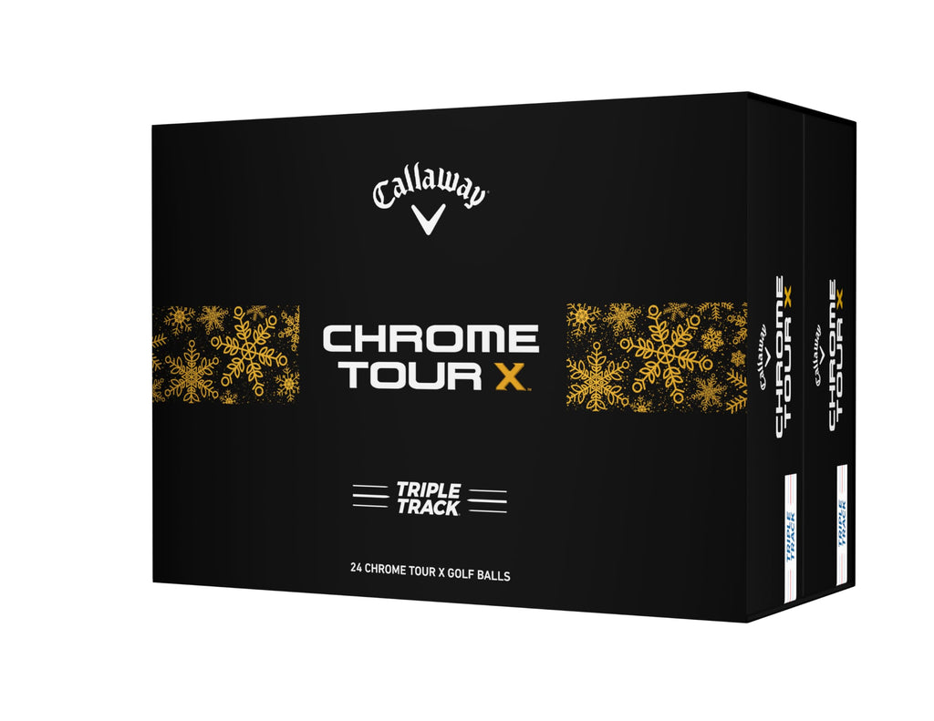 Callaway Chrome Tour X 24 Golf Balls – Double Dozen Gift Box, White