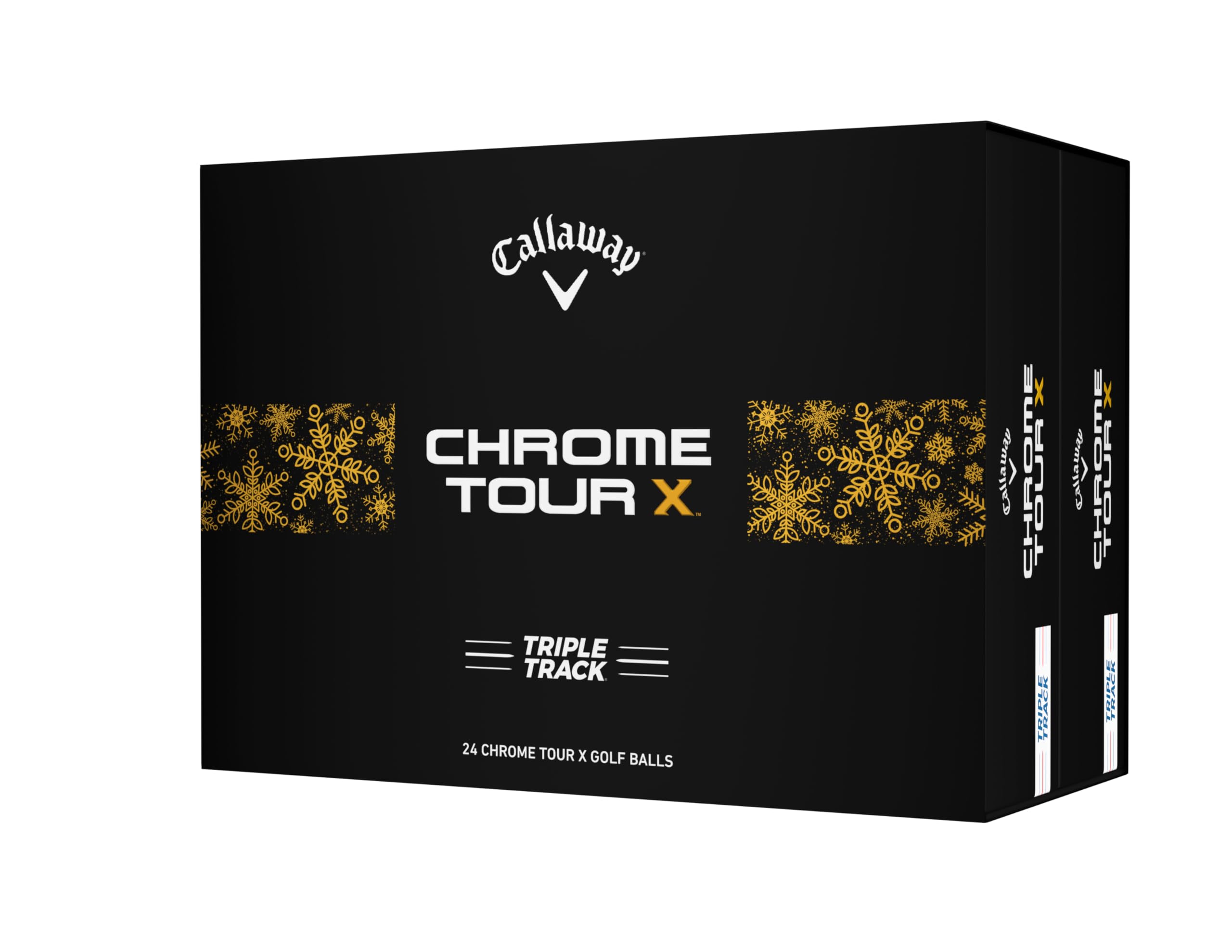 Callaway Chrome Tour X 24 Golf Balls – Double Dozen Gift Box, White