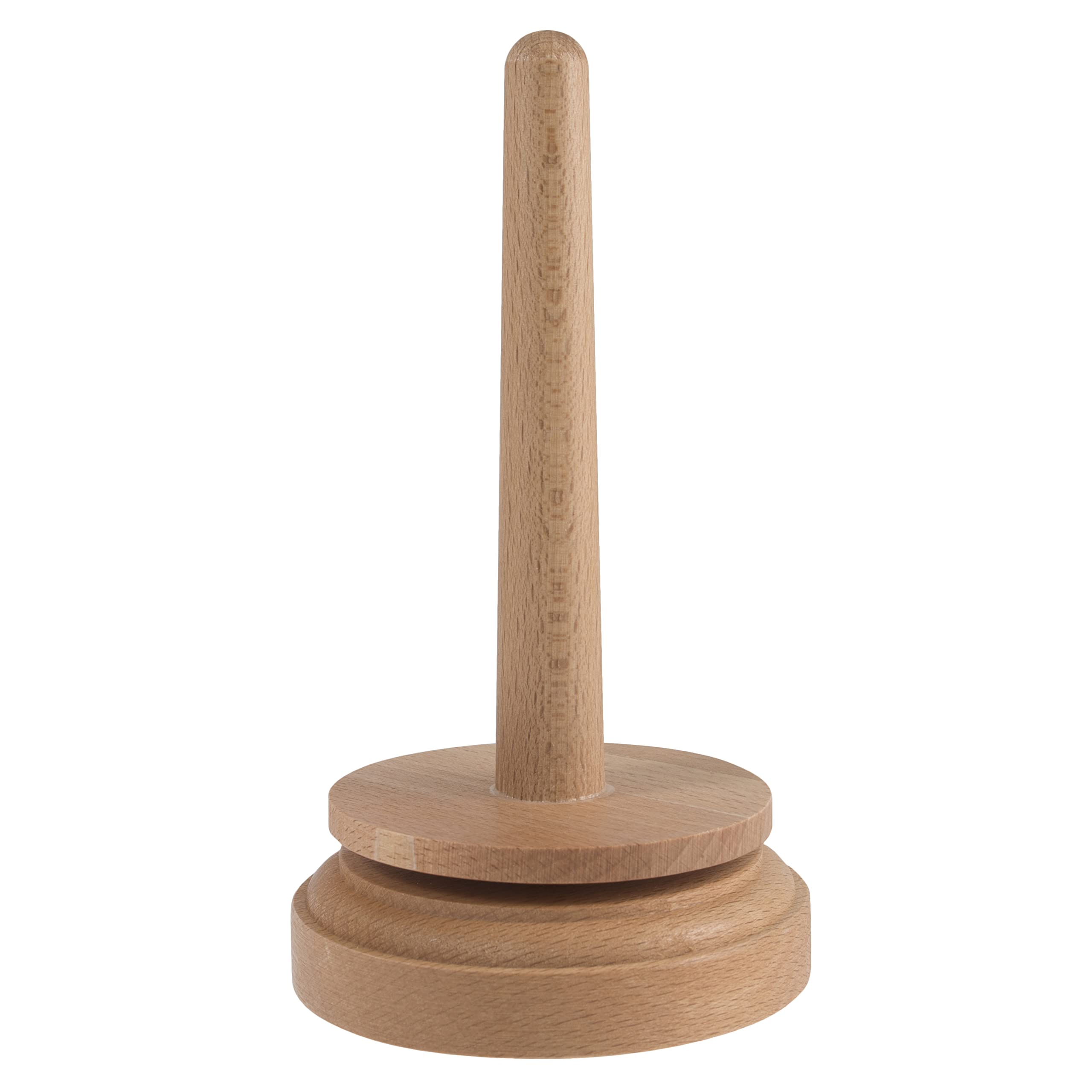 Trimits Wooden Spinning Yarn Holder - Beech Wood Thread Organizer