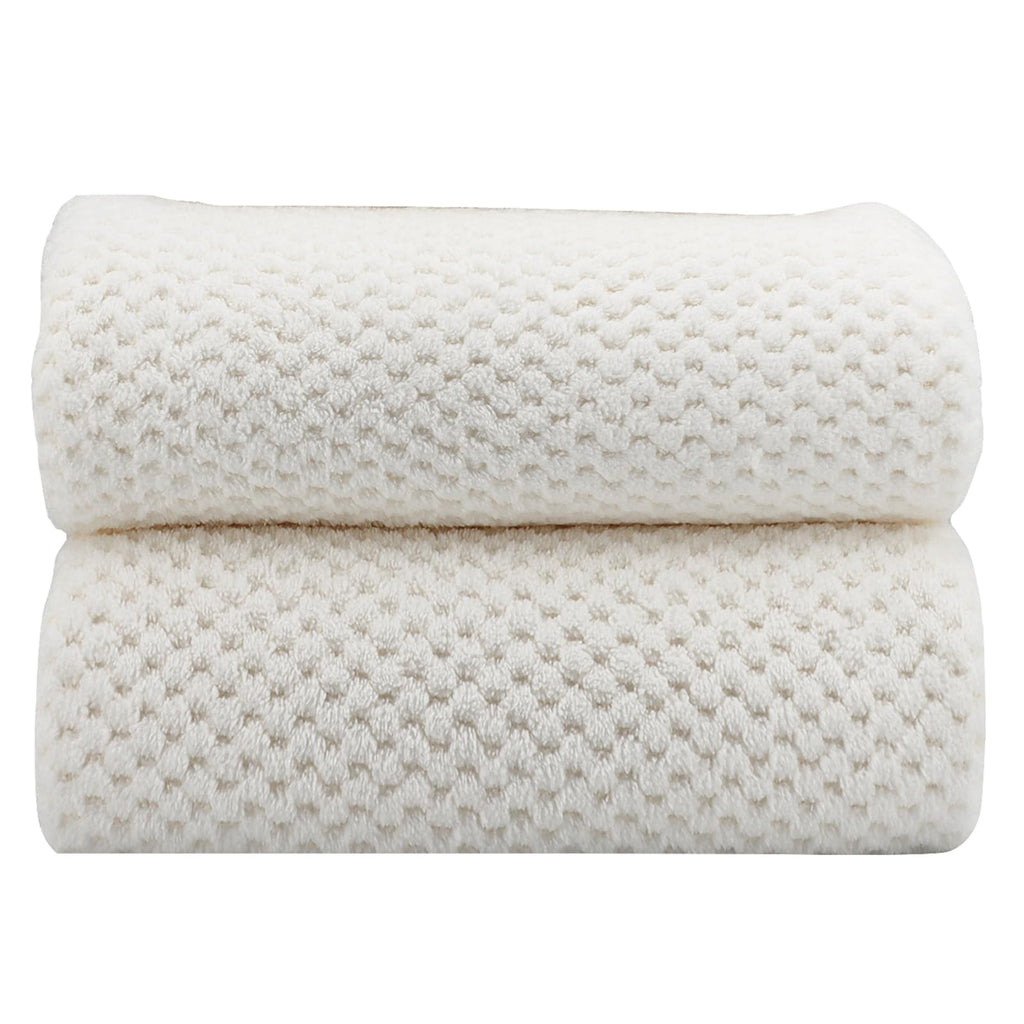 ANYBOY White Bath Towel Set, 2 Pieces