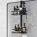 Jolof Store 2-Tier Over Door Shower Caddy – Adjustable Rustproof Rack