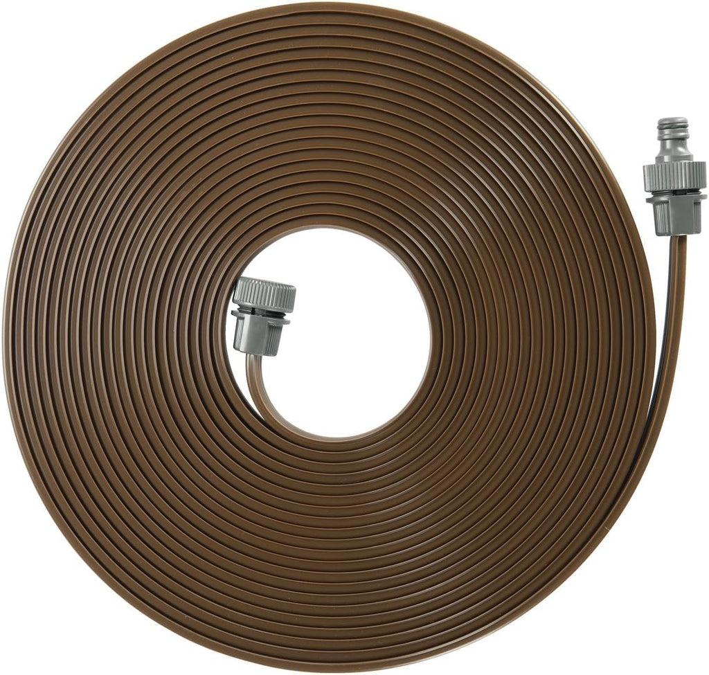 Gardena Sprinkler Hose – 15m Fine Spray Garden Irrigation, Brown