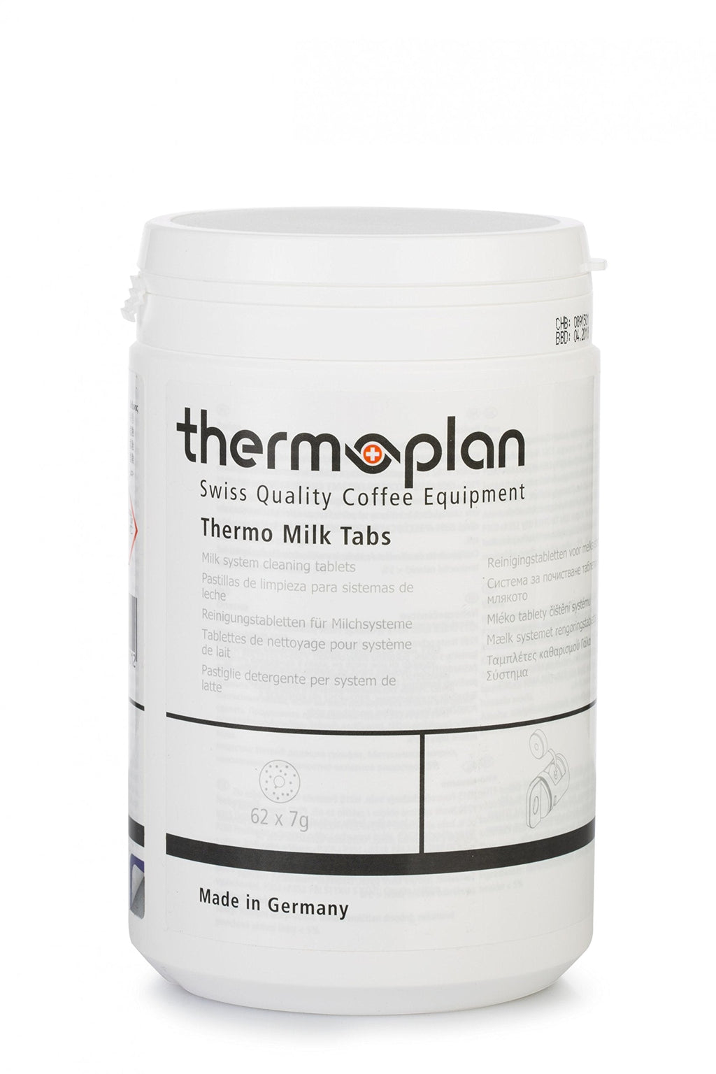 Thermoplan Milk Cleaning Tablets for BW3, BWone & BW4 - 62 x 7g