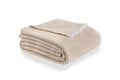 Todocama Extra Soft Cotton Blanket – Herringbone Sofa Cover, Sand Beige