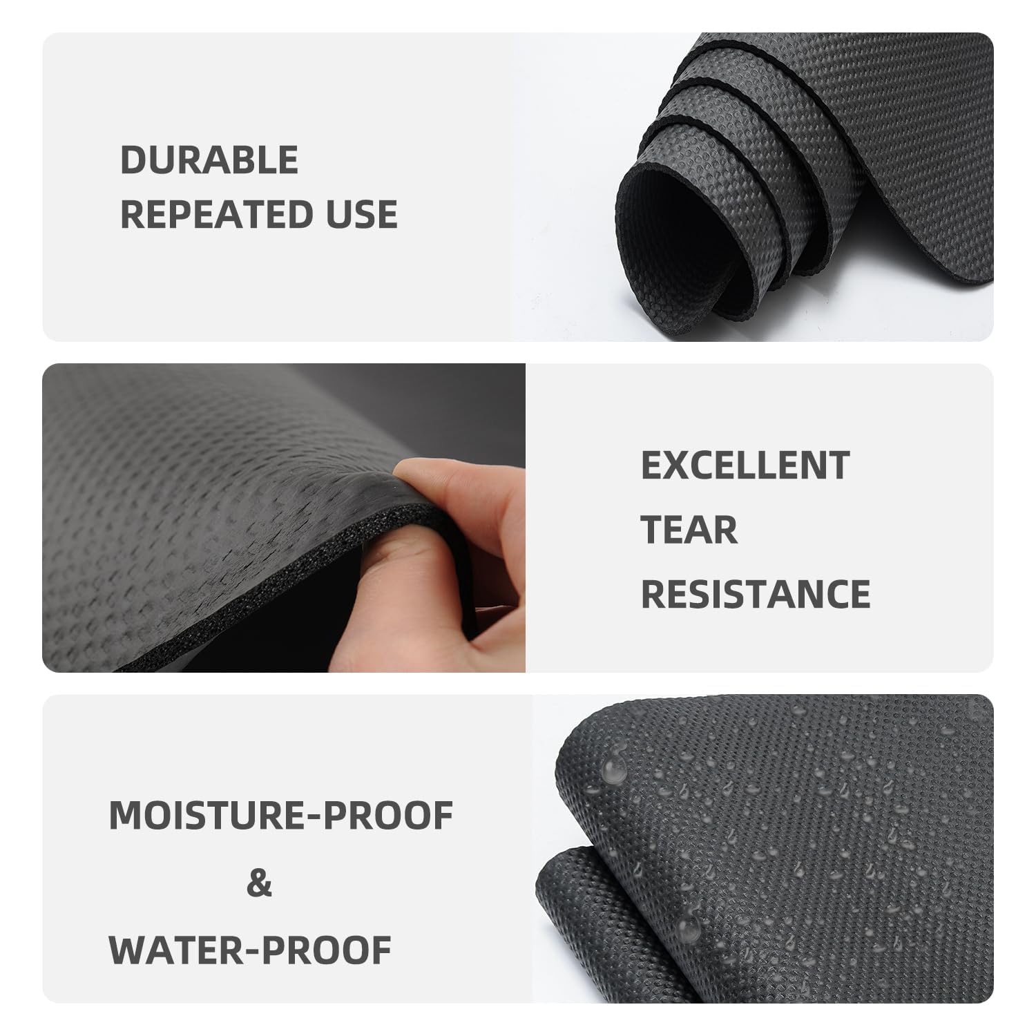 Jolof Store Heavy-Duty Treadmill Mat | 6mm Rubber Floor Protection