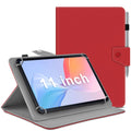 KATUMO Universal 11 Inch Tablet Case – Folio Leather Cover with Pen Holder