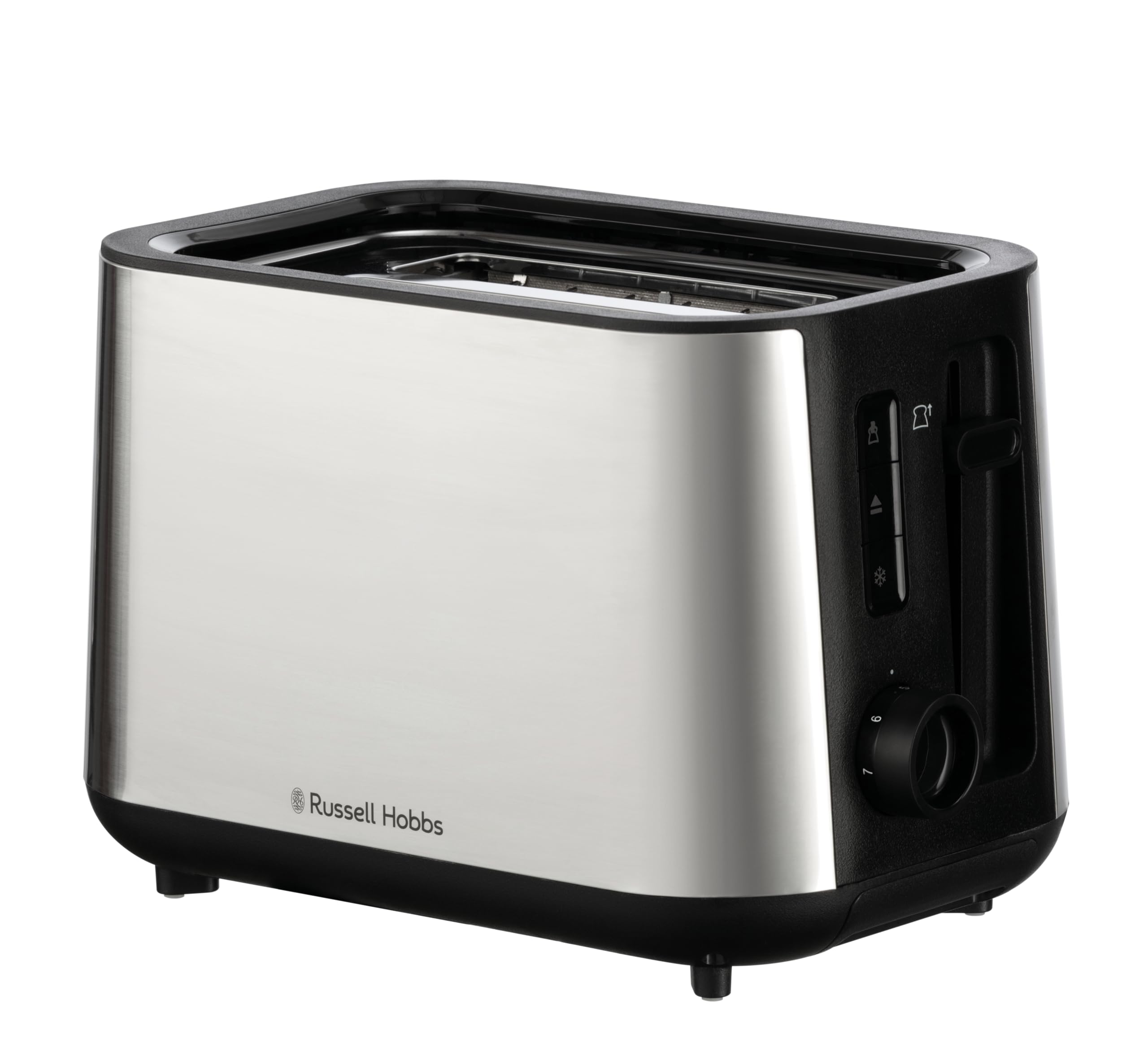 Russell Hobbs 2-Slice Toaster – Brushed Stainless Steel Wide Slot