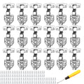 18-Pack Soft Close Kitchen Cupboard Hinges – Full Overlay