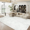 Leesentec Abstract Geometric Area Rug | Non-Slip Modern Carpet, 200x300cm