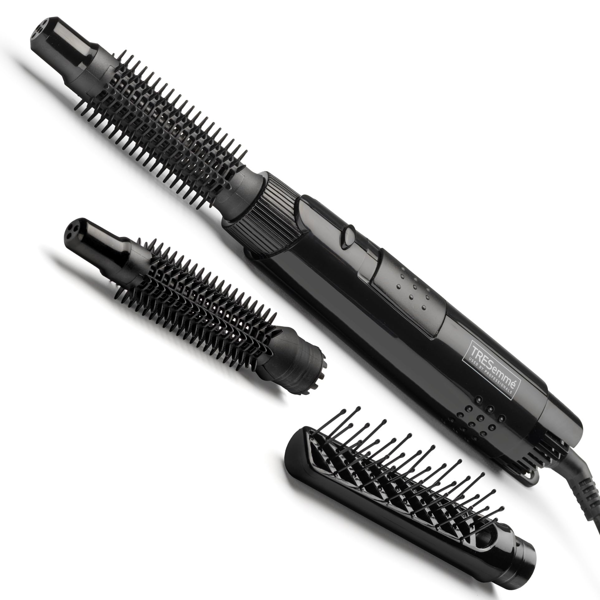 TRESemme Full Finish Air Styler – 300W Hair Dryer Brush with 3 Attachments