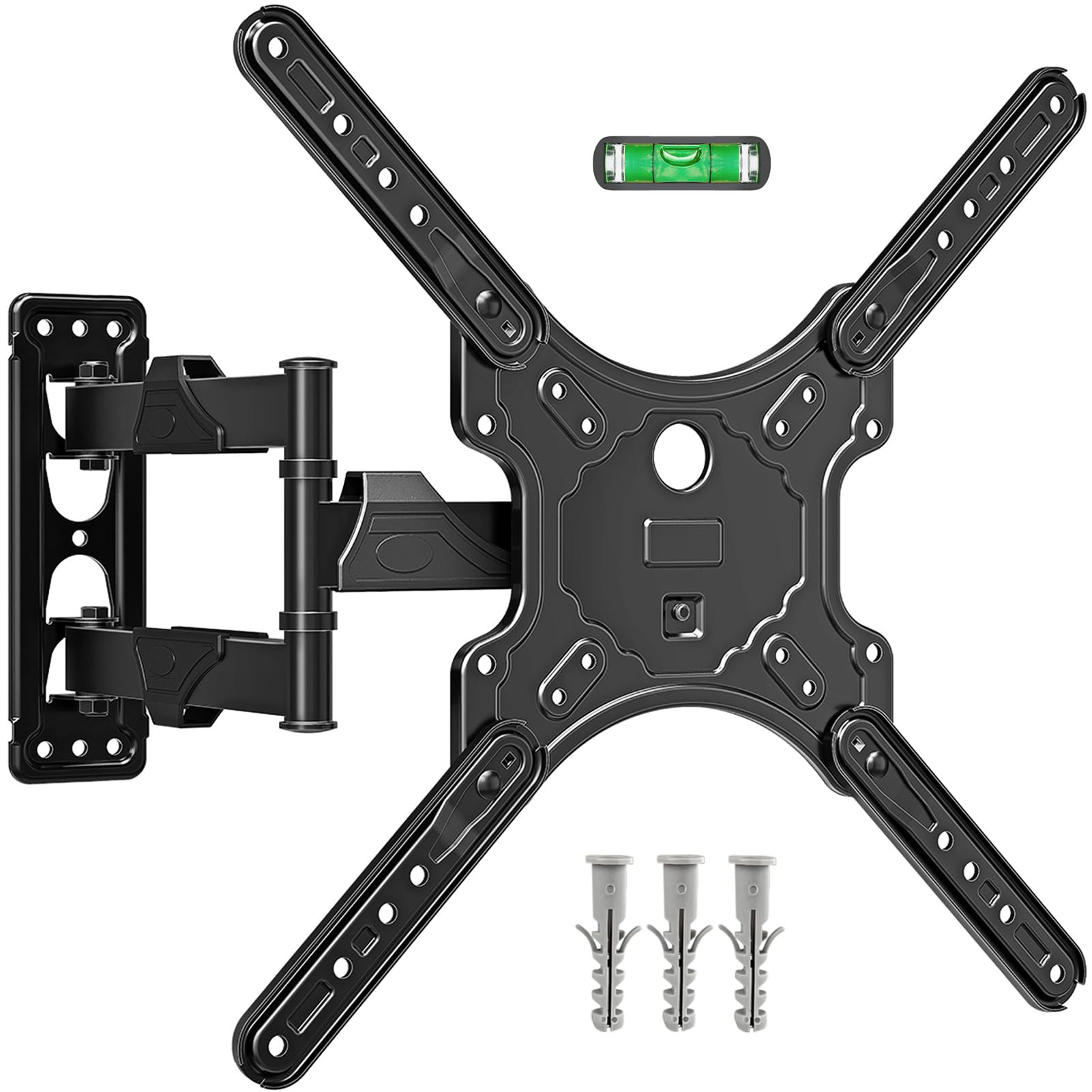 MOUNTUP Full Motion TV Wall Bracket for 26-60 Inch Flat & Curved TVs