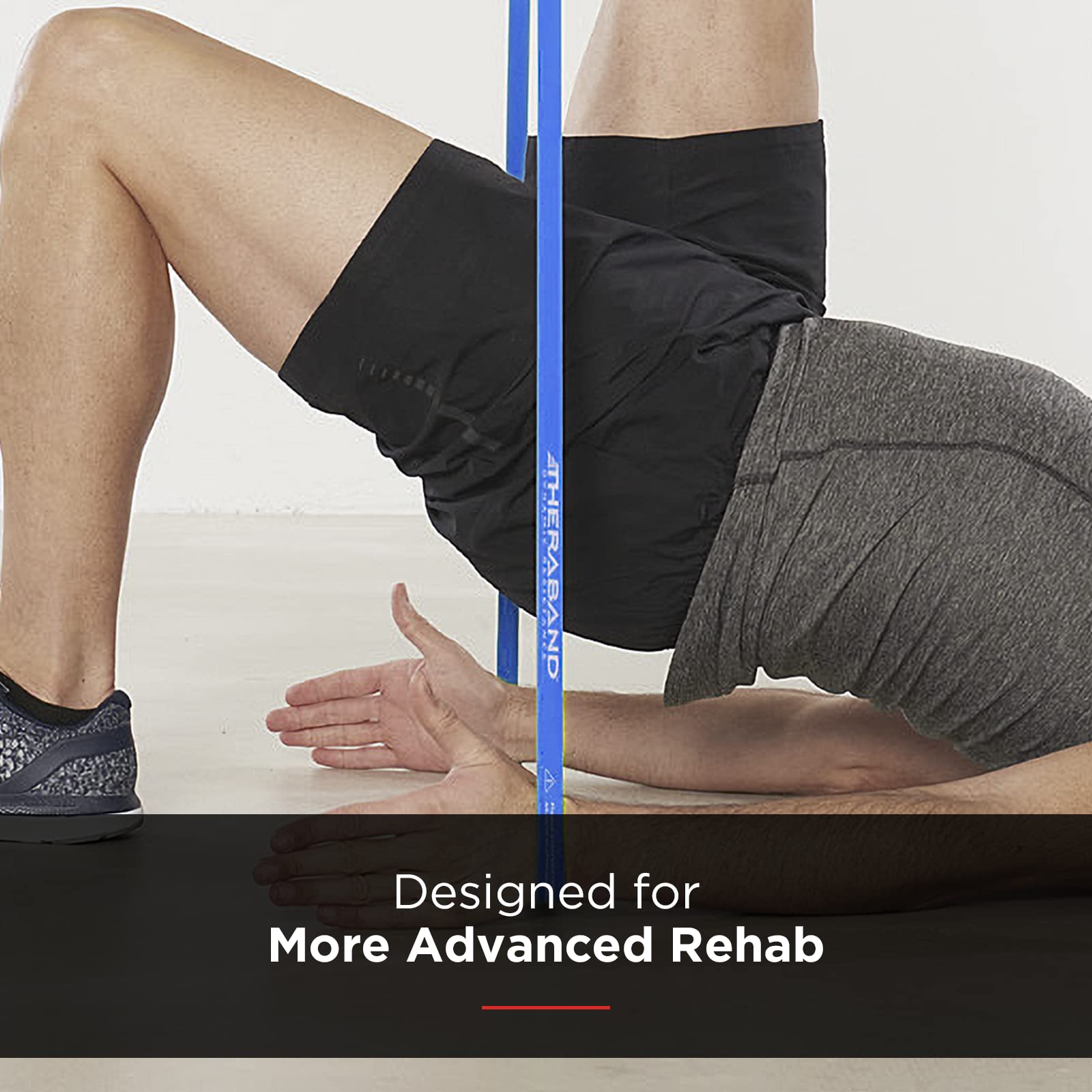 TheraBand High Resistance Bands - Heavy Duty Latex (35-50 lbs) 2-Pack