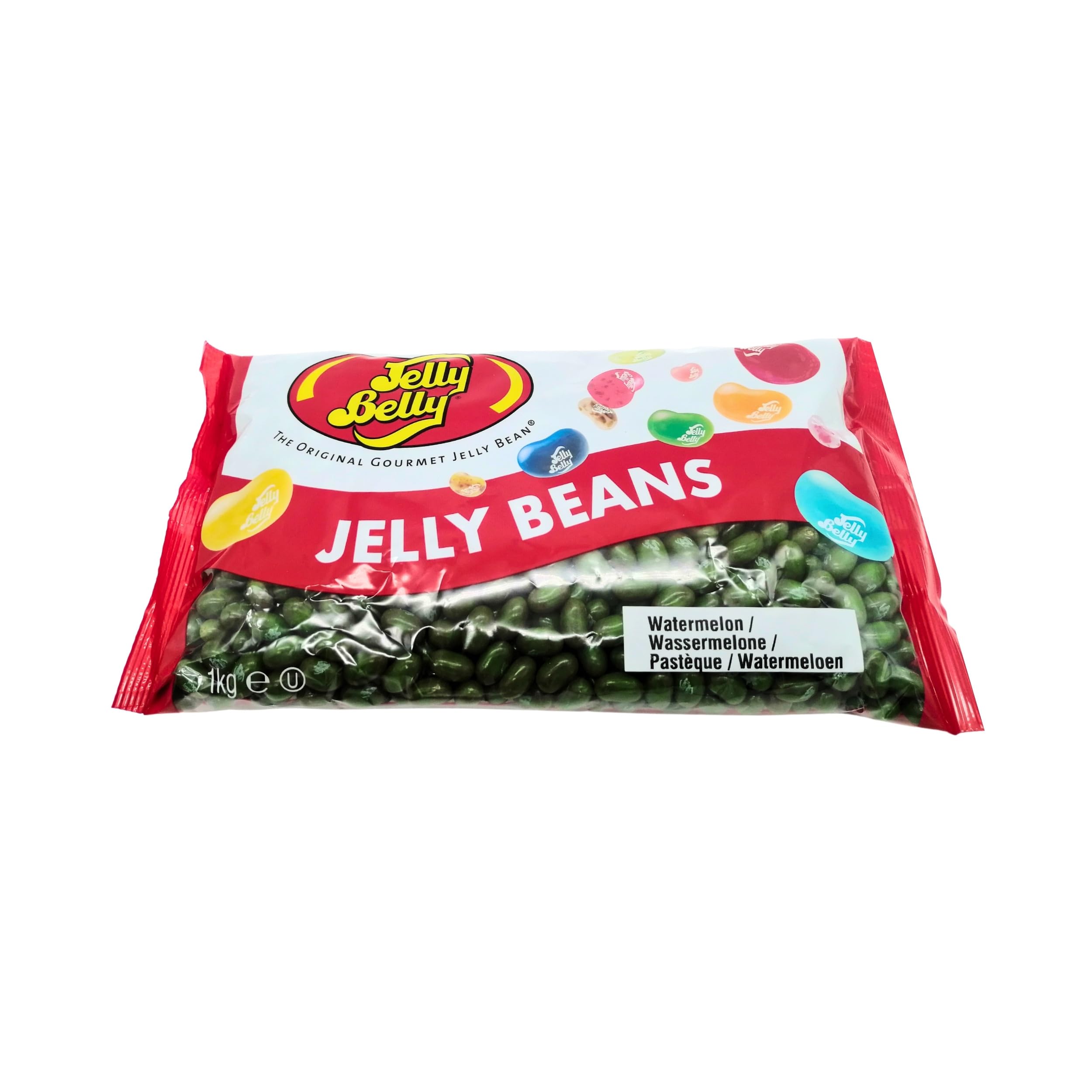Jelly Belly Watermelon Flavour Jelly Beans – 1kg Bulk Gourmet Candy Bag
