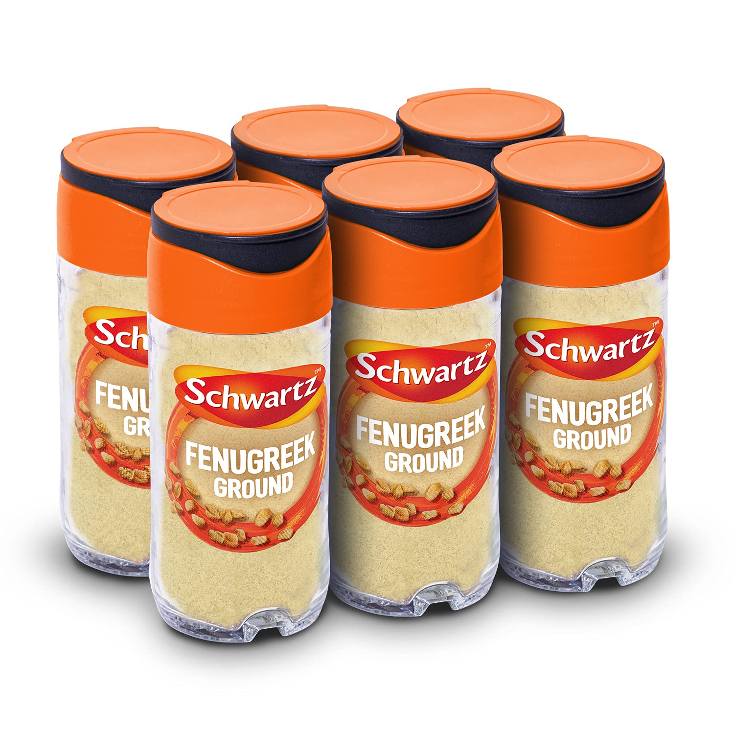 Schwartz Ground Fenugreek – Bulk Pack of 6 x 35g Indian Curry Spice