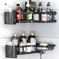 ZVZM Corner Shower Caddy – Stainless Steel No-Drill Storage Shelf