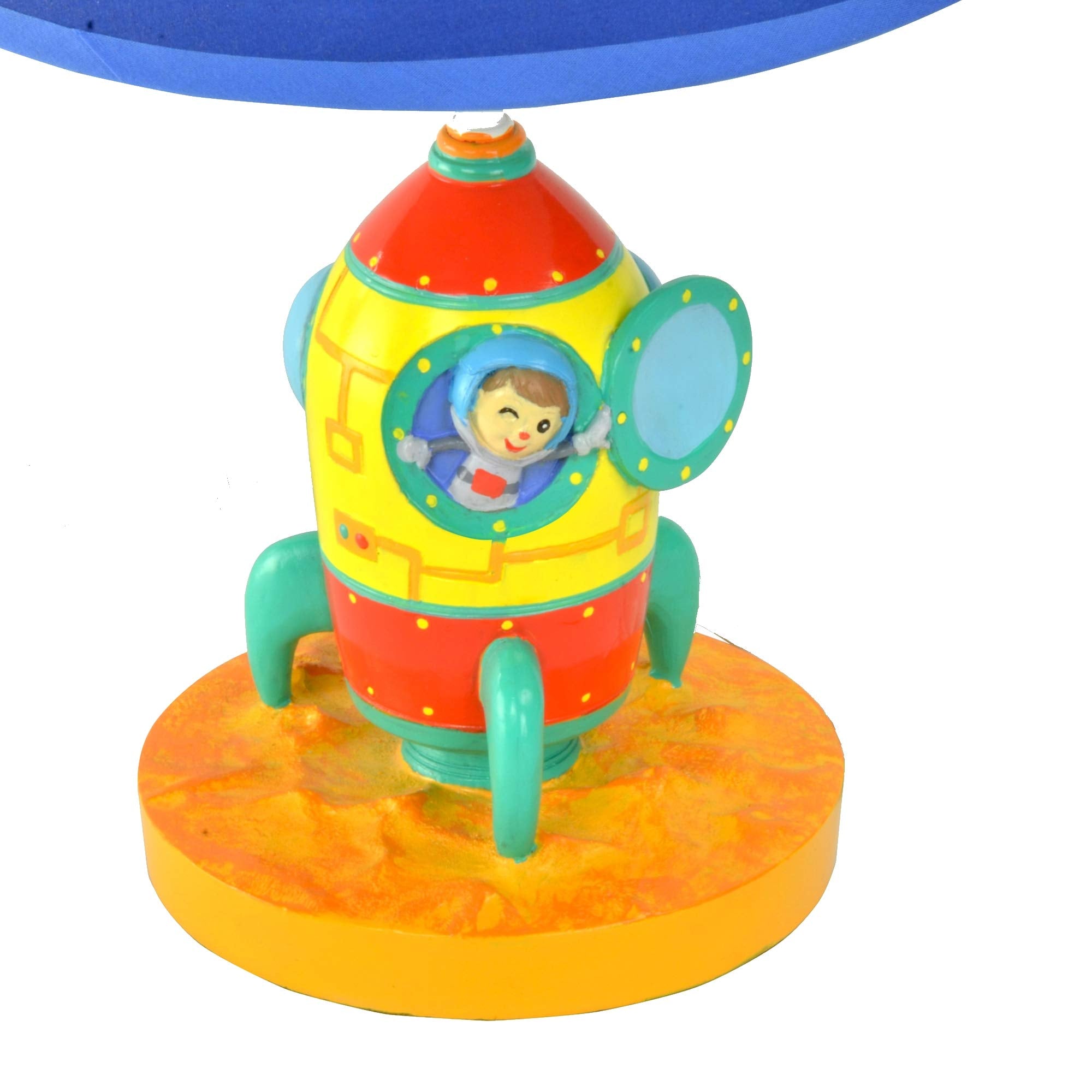 Fantasy Fields Outer Space Kids LED Table Lamp – Hand-Painted Night Light