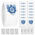 GN Vacuum Bags for Miele C1 C2 C3 S5 S8 - 14 Pack & 8 Filters