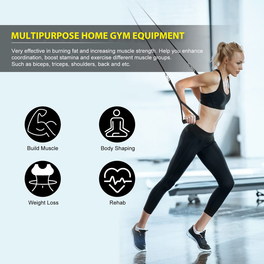 Cable Pulley System – DIY Home Gym Lat Pull Down Kit