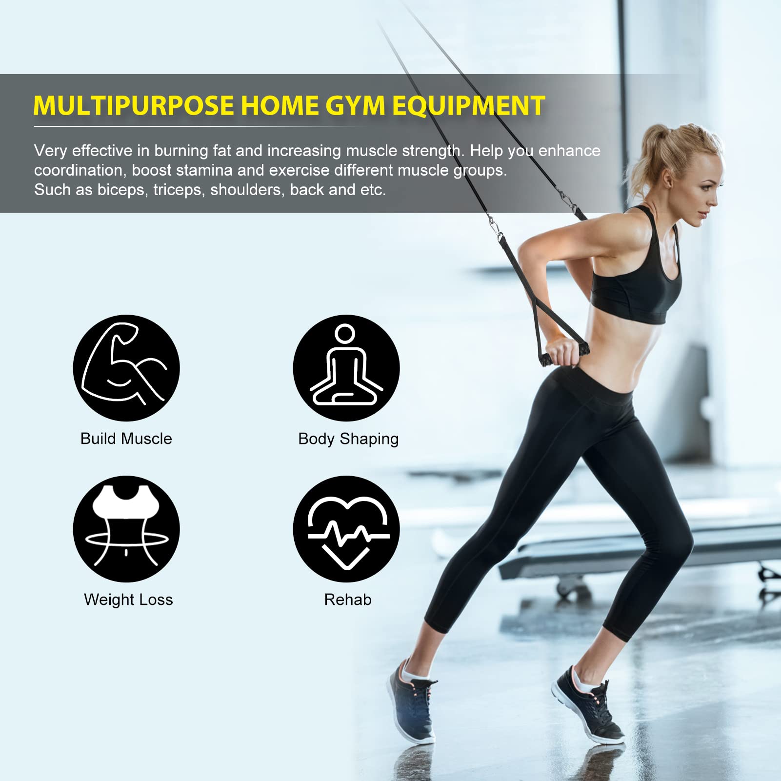 Cable Pulley System – DIY Home Gym Lat Pull Down Kit
