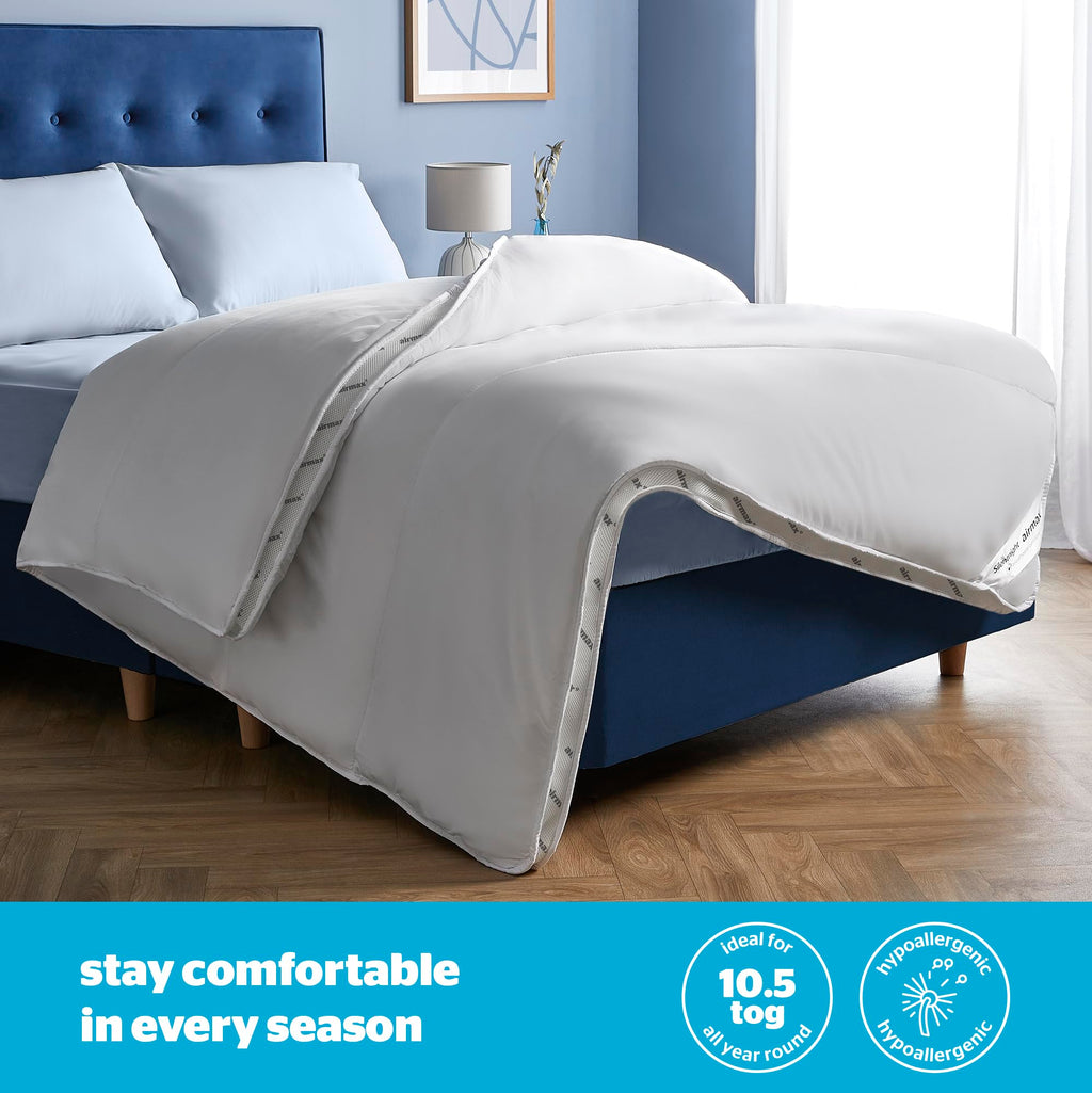 Silentnight Airmax Double Duvet – 10.5 Tog Breathable All Season Quilt