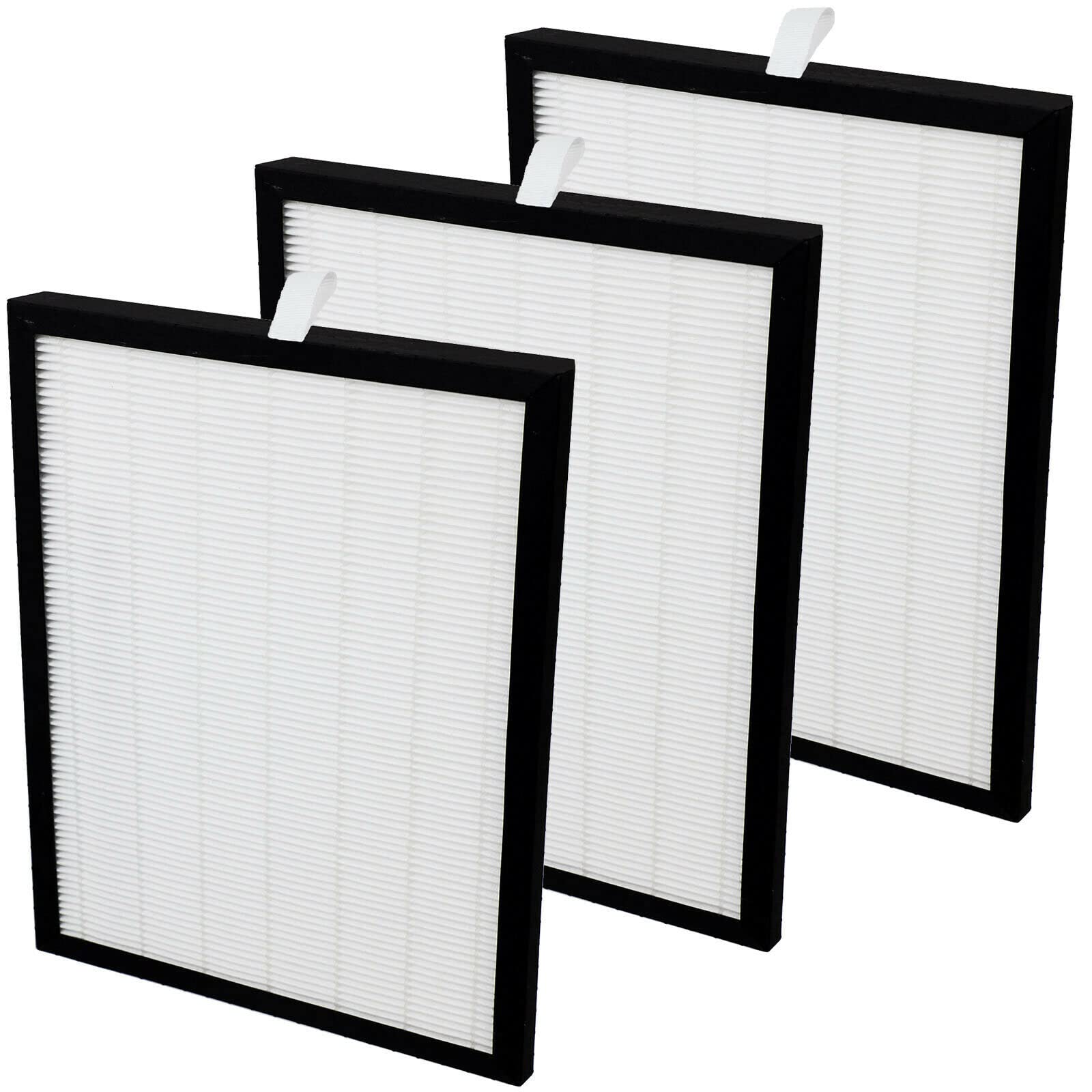 Spares2go HEPA Filters for Meaco 20L 20LE Low Energy Platinum - 3 Pack