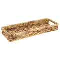 BSTKEY Water Hyacinth Toilet Tank Basket – Woven Bathroom Storage Tray
