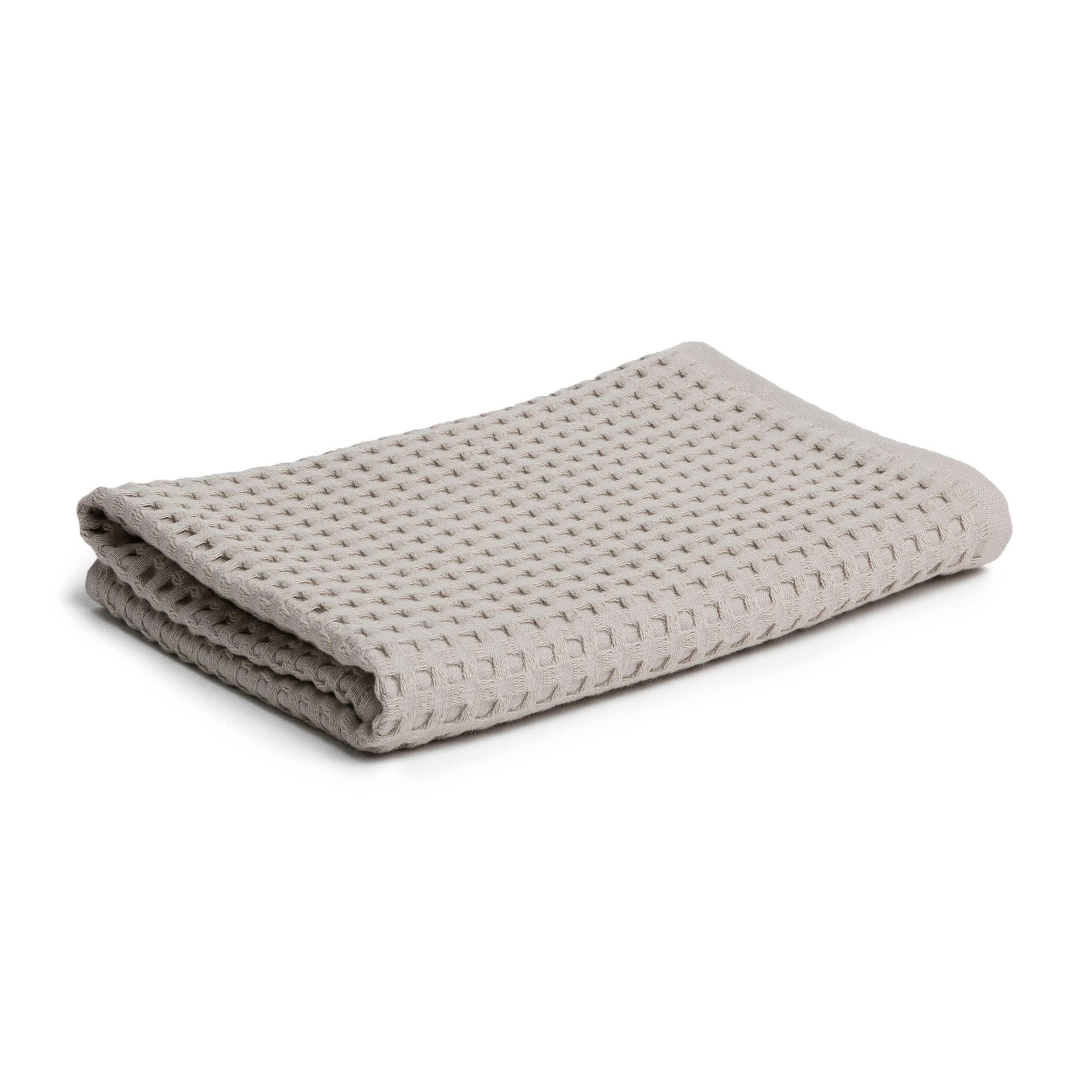 möve Piquée Cotton Towel – 50 x 100 cm Quick-Dry Massage Texture