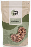 Busy Beans Organic Paleskin Peanuts | Soil Association Certified - 1kg