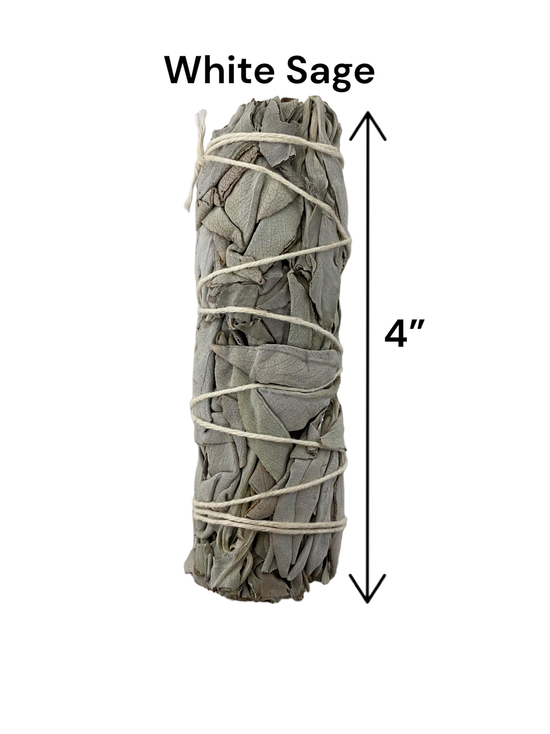 NessaStores California White Sage Smudge Sticks - 16 Pack, 4-Inch