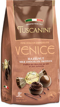Tuscanini Hazelnut Milk Chocolate Truffles - Gourmet Italian, 153g