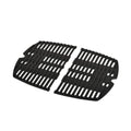 Onlyfire Cast Iron Cooking Grates for Weber Q1000 Q1200 Q1400, 2-Pack