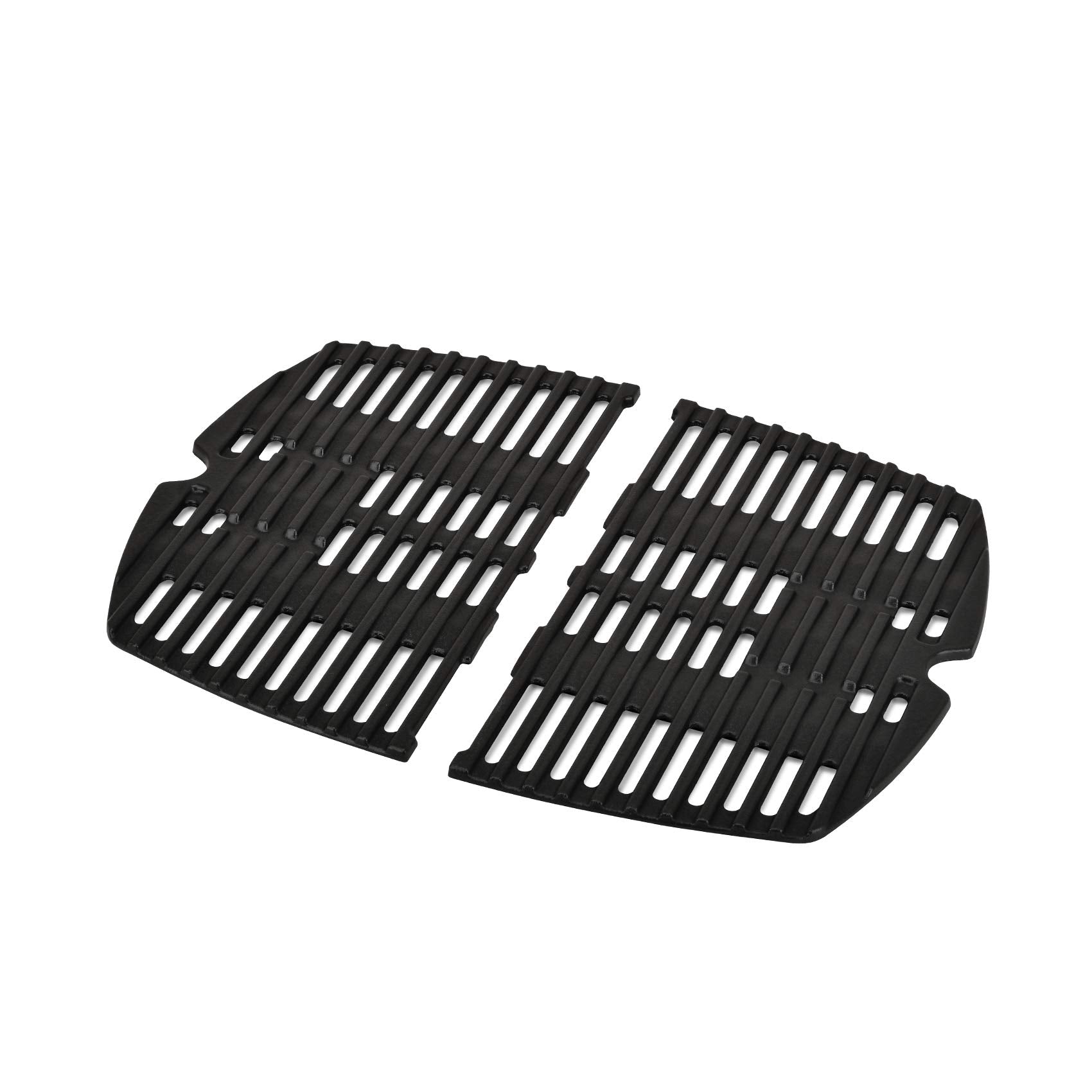 Onlyfire Cast Iron Cooking Grates for Weber Q1000 Q1200 Q1400, 2-Pack