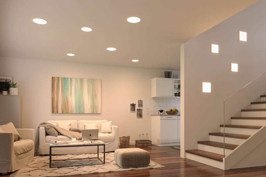 Paulmann Veluna VariFit LED Recessed Panel | IP44 3-Step Dim 215mm Round